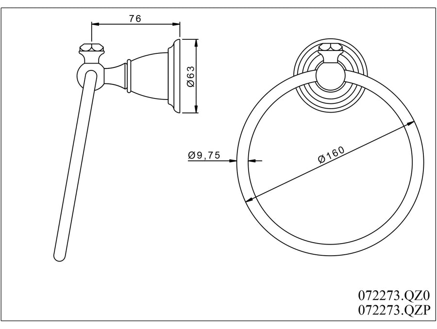 Technical drawing - Bronces Mestre