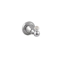 Bronces Mestre Magma Robe hook with quartz stone - 072275-QT0