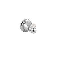 Bronces Mestre Magma Robe hook with quartz stone - 072275-QZ0