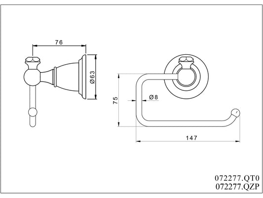 Technical drawing - Bronces Mestre