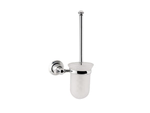 Bronces Mestre Magma Toilet brush holder with quartz stone - 072284-QZ0
