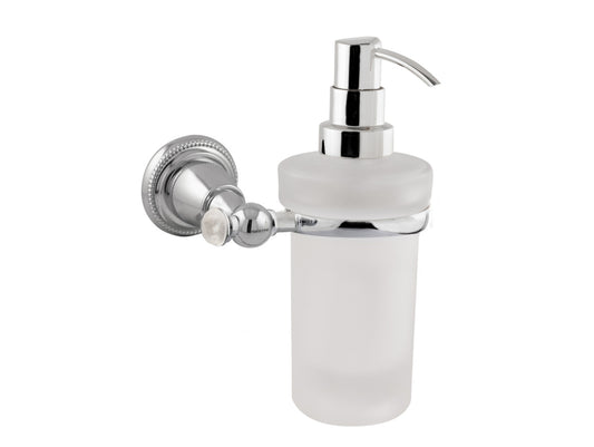 Bronces Mestre Magma Wall soap dispenser with quartz stone - 072286-QT0