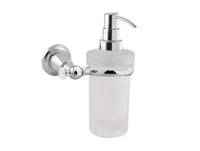 Bronces Mestre Magma Wall soap dispenser with quartz stone - 072286-QZ0