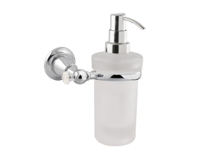 Bronces Mestre Magma Wall soap dispenser with quartz stone - 072286-QZ0
