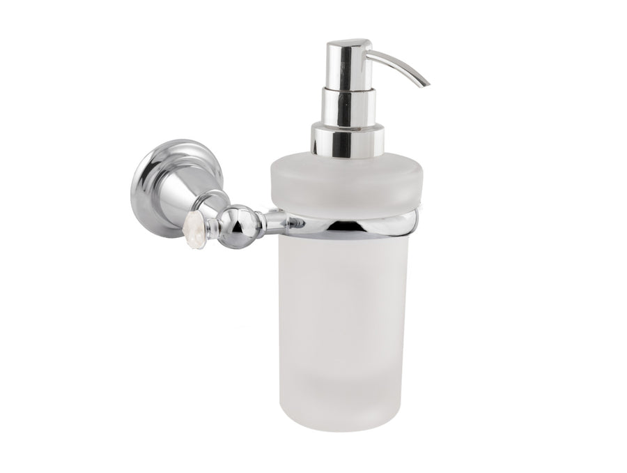 Bronces Mestre Magma Wall soap dispenser with quartz stone - 072286-QZ0