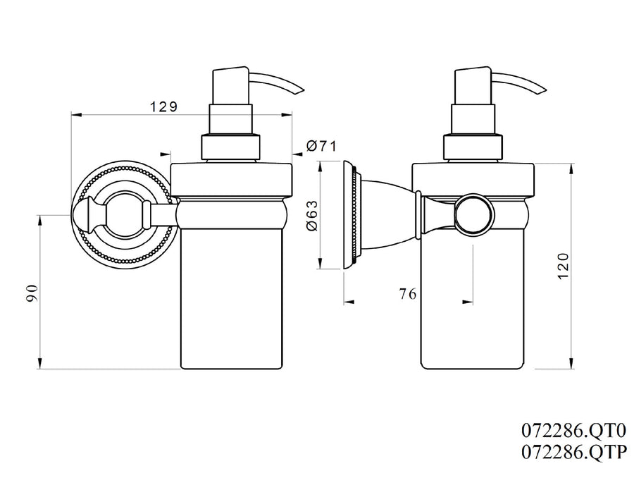 Technical drawing - Bronces Mestre