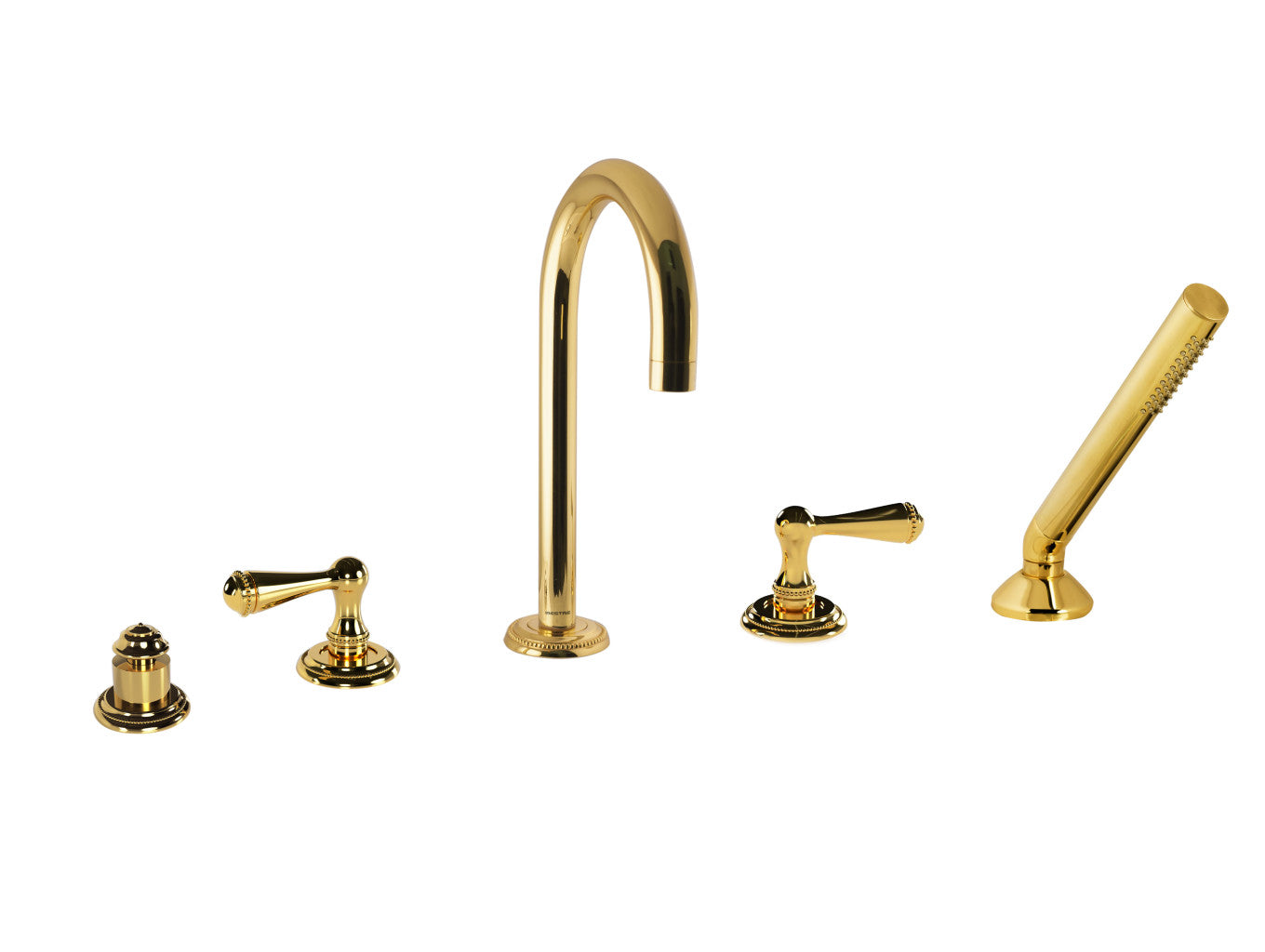 Bronces Mestre Atlantica Precious Five holes bath set - 073016