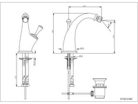 Technical drawing - Bronces Mestre