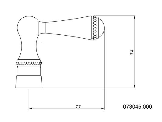 Technical drawing - Bronces Mestre