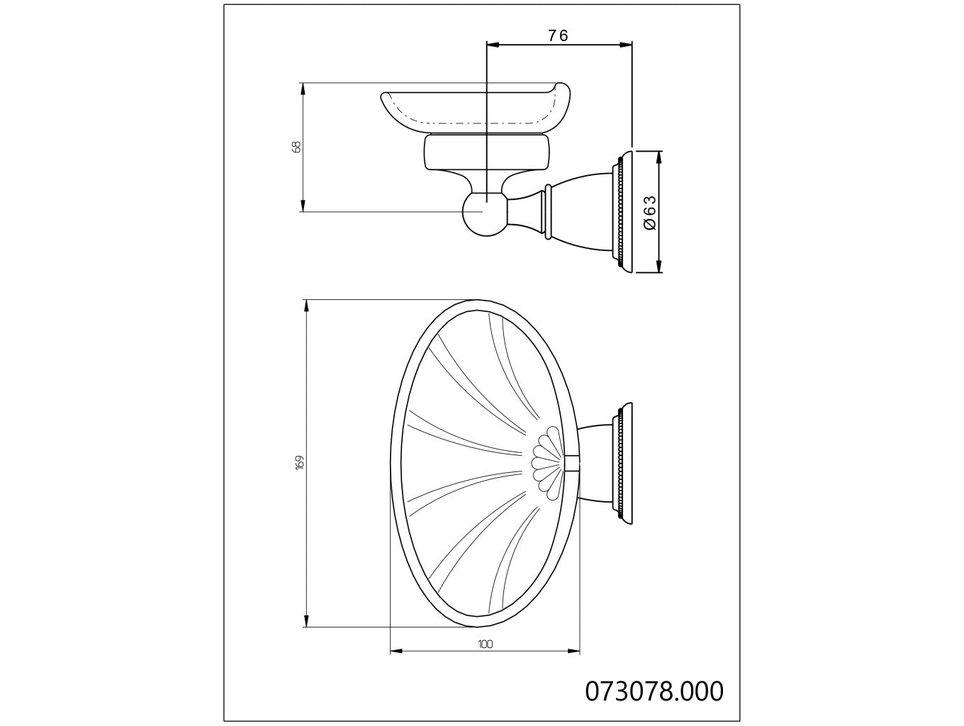 Technical drawing - Bronces Mestre