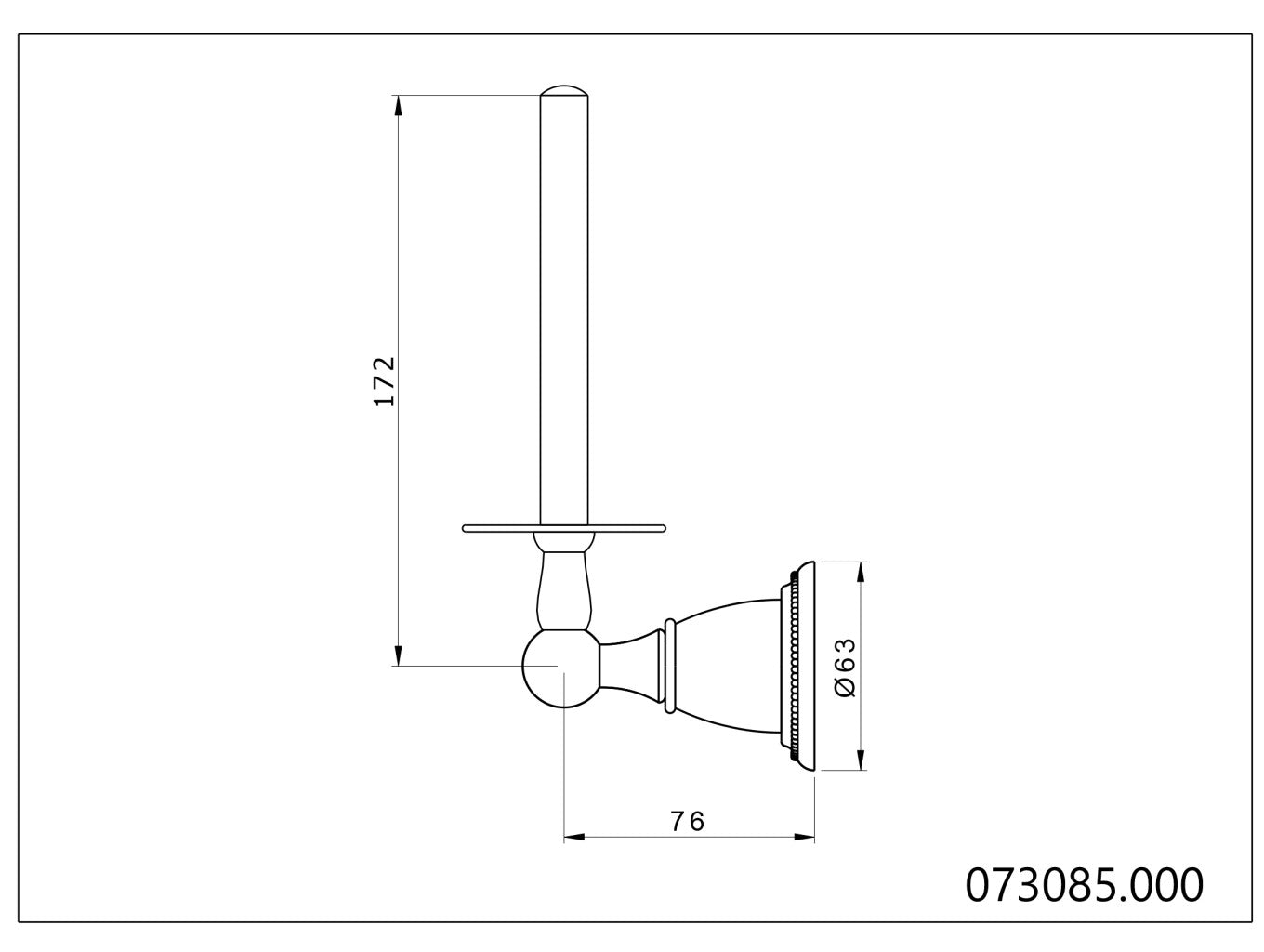 Technical drawing - Bronces Mestre