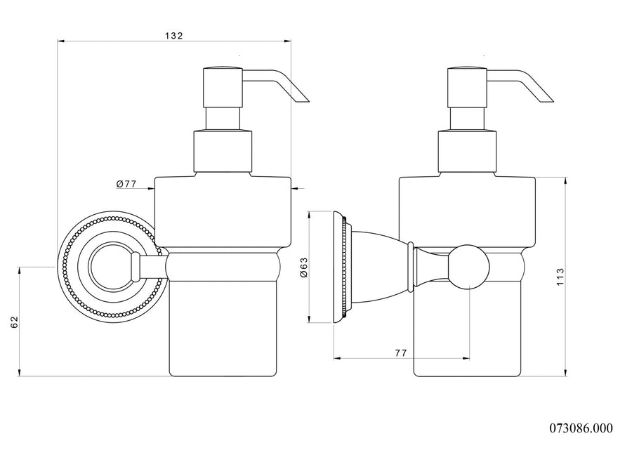 Technical drawing - Bronces Mestre