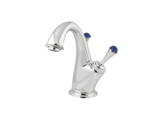 Bronces Mestre Atlantica Precious Basin monolever joystick mixer with lapislazuli stone - 073803-LP0