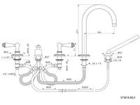 Technical drawing - Bronces Mestre