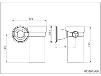 Technical drawing - Bronces Mestre