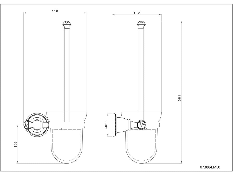 Technical drawing - Bronces Mestre