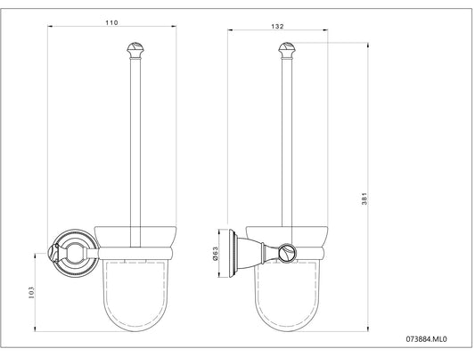 Technical drawing - Bronces Mestre