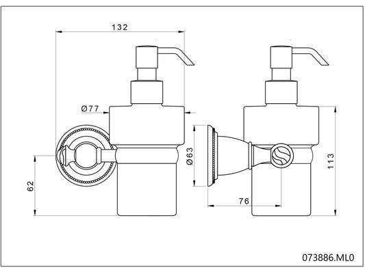 Technical drawing - Bronces Mestre