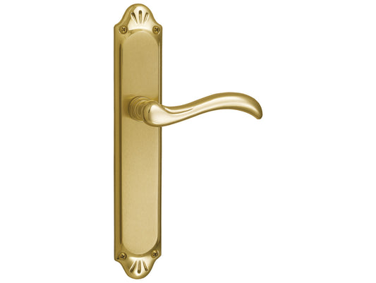 Bronces Mestre Clasica Door lever handles set on plates - 0A0695