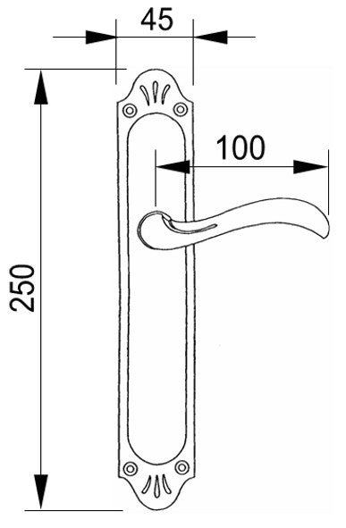 Technical drawing - Bronces Mestre