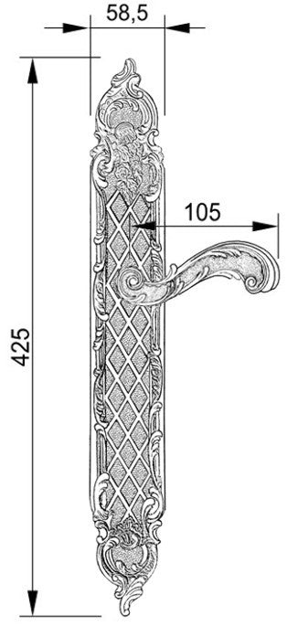 Technical drawing - Bronces Mestre