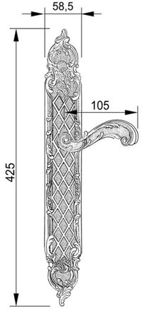 Technical drawing - Bronces Mestre