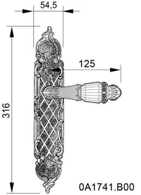 Technical drawing - Bronces Mestre