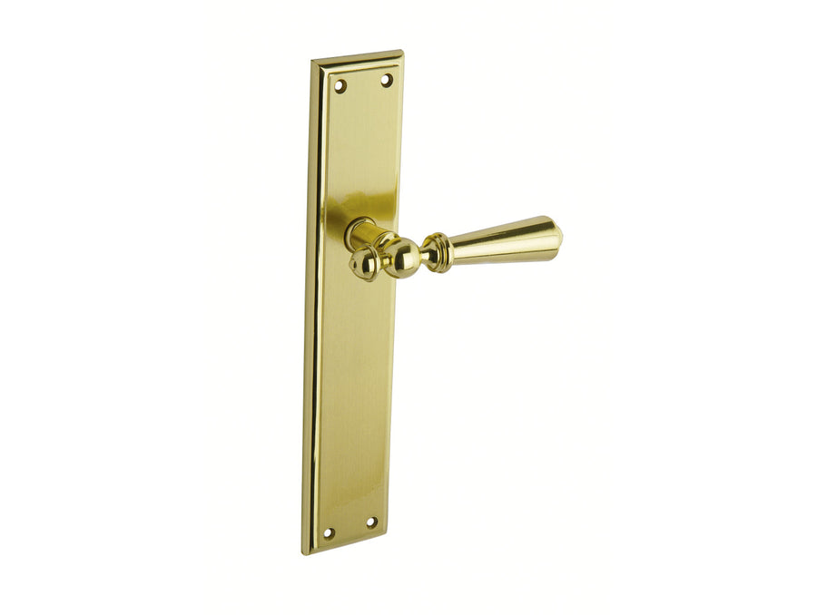 Bronces Mestre Urbe Door lever handles set on plates - 0A1871
