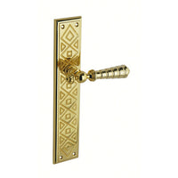 Bronces Mestre Urbe Door lever handles set on plates - 0A1975-000