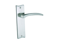 Bronces Mestre Domo Door lever handles set on plates - 0A2251
