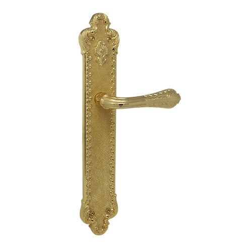Bronces Mestre Treasure Door lever handles set on plates - 0A2424-000