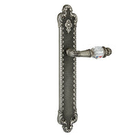 Bronces Mestre Treasure Door lever handles set on plates with Swarovski crystal - 0A2441-000