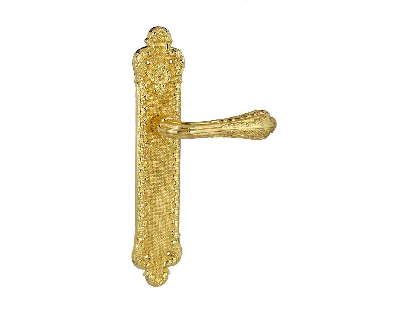 Bronces Mestre Treasure Door lever handles set on plates - 0A2824-000