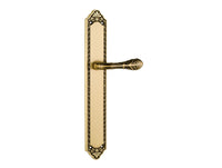 Bronces Mestre Clasica Door lever handles set on plates - 0A2934