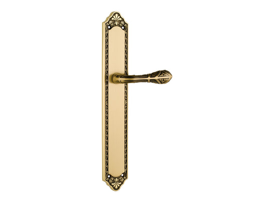 Bronces Mestre Clasica Door lever handles set on plates - 0A2934