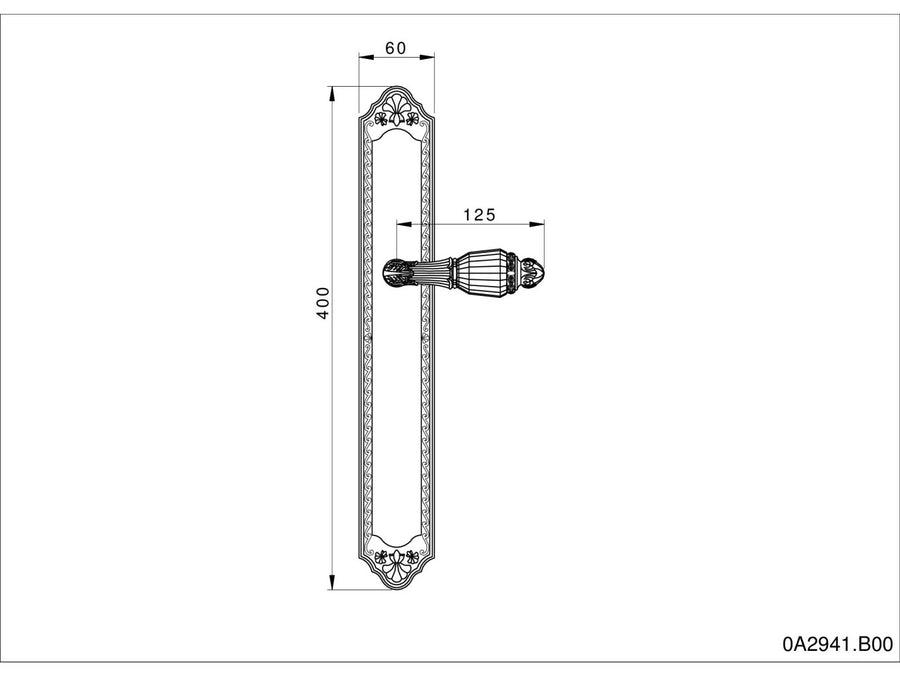 Technical drawing - Bronces Mestre
