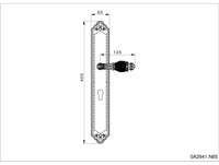 Technical drawing - Bronces Mestre