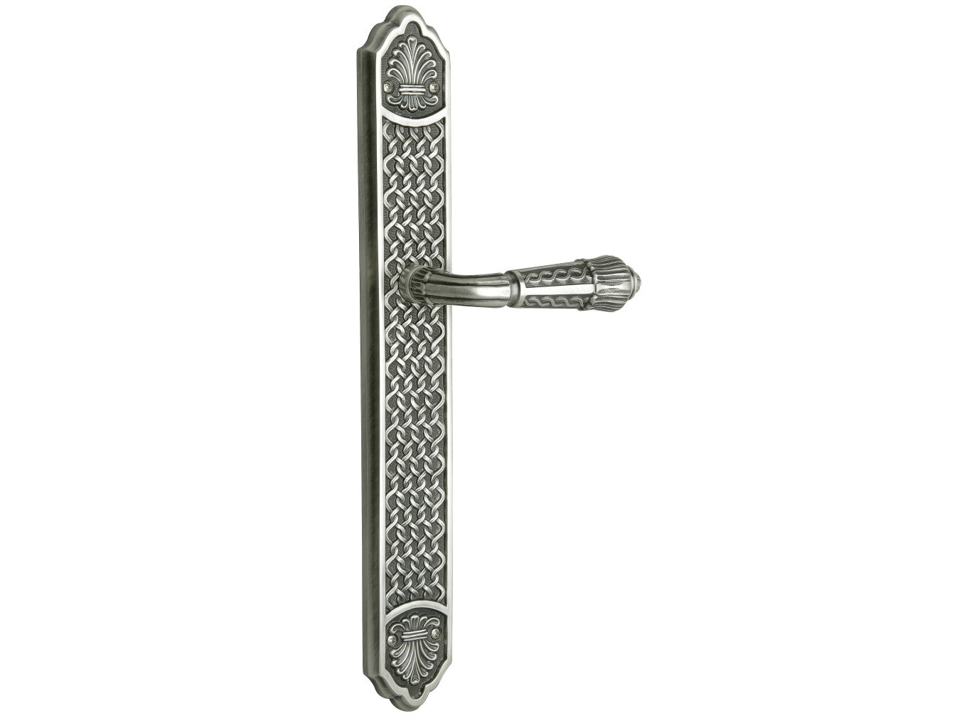 Bronces Mestre Clasica Door lever handles set on plates - 0A3030