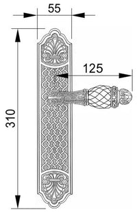 Technical drawing - Bronces Mestre