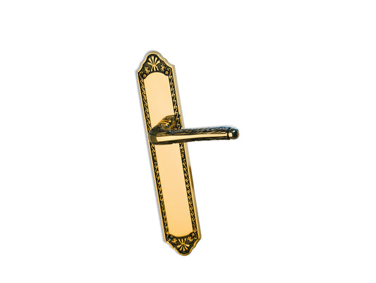 Bronces Mestre Clasica Door lever handles set on plates - 0A3232-000