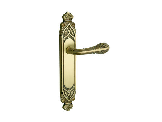 Bronces Mestre Clasica Door lever handles set on plates - 0A3534