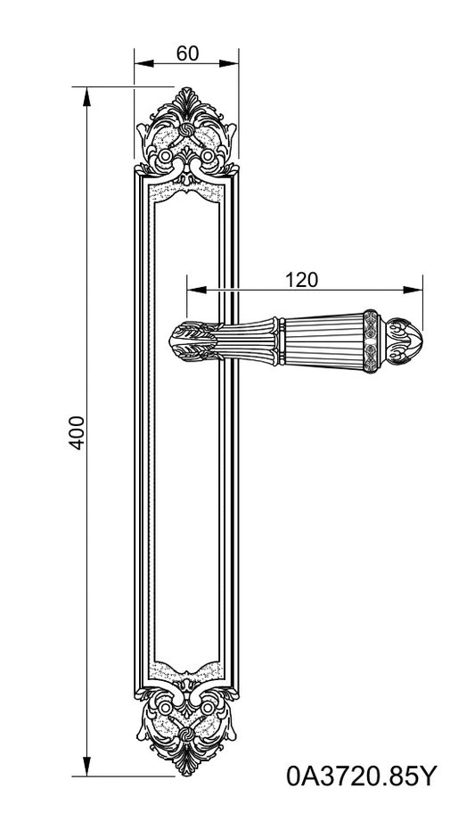 Technical drawing - Bronces Mestre