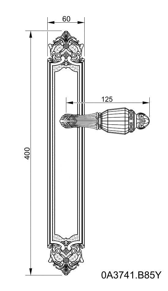Technical drawing - Bronces Mestre