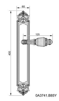 Technical drawing - Bronces Mestre