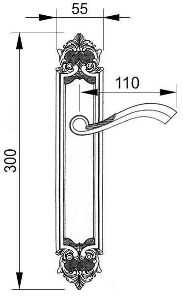Technical drawing - Bronces Mestre