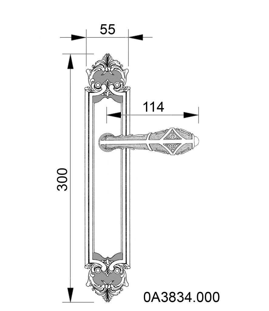 Technical drawing - Bronces Mestre