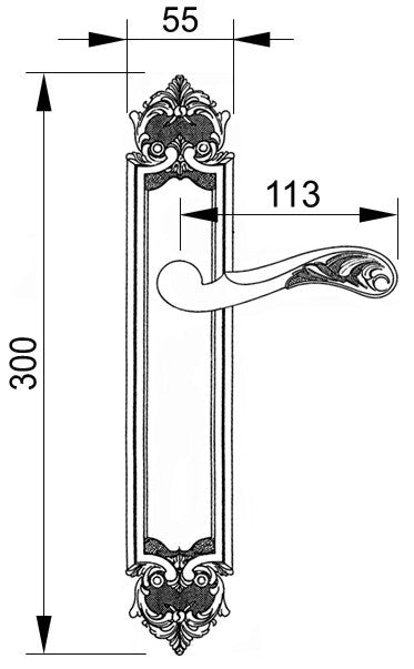Technical drawing - Bronces Mestre