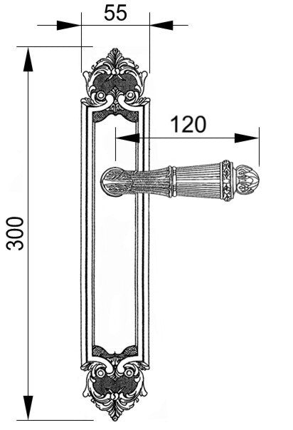 Technical drawing - Bronces Mestre