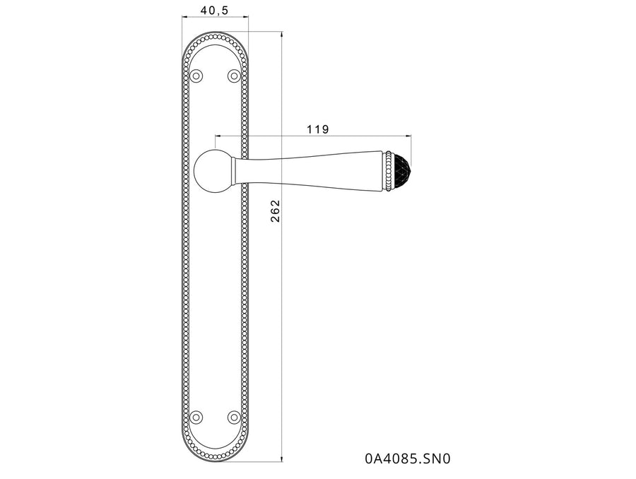 Technical drawing - Bronces Mestre