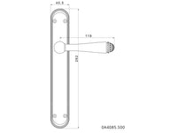 Technical drawing - Bronces Mestre